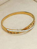 Bracelet Roma Chiffres Romains & Éclat Doré